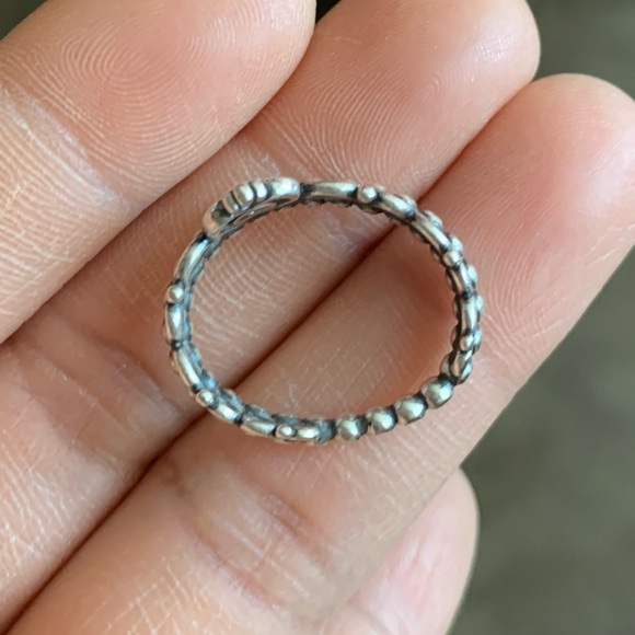 Retired Authentic Pandora The Princess Silver Ring Size US 6 Jewelry - Picture 13 of 13